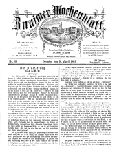 Znaimer Wochenblatt