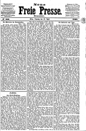 Neue Freie Presse
