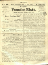 Neues Fremden-Blatt