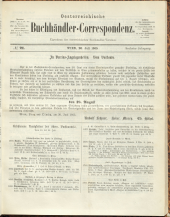 Oesterreichische Buchhändler-Correspondenz