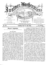 Znaimer Wochenblatt