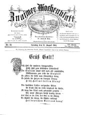 Znaimer Wochenblatt