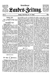 Vorarlberger Landes-Zeitung