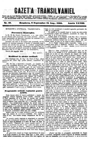 Gazeta de Transilvania