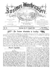 Znaimer Wochenblatt