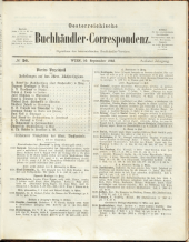 Oesterreichische Buchhändler-Correspondenz