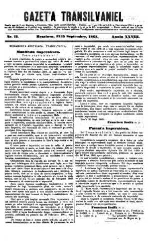 Gazeta de Transilvania