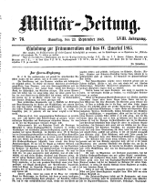 Militär-Zeitung