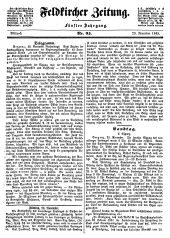 Feldkircher Zeitung