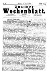 Znaimer Wochenblatt