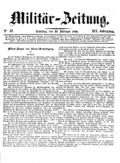 Militär-Zeitung