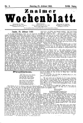 Znaimer Wochenblatt