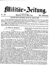 Militär-Zeitung