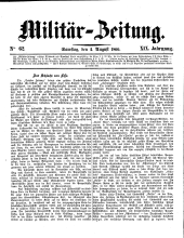 Militär-Zeitung