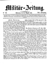 Militär-Zeitung