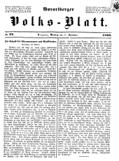 Vorarlberger Volksblatt