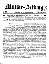 Militär-Zeitung