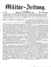 Militär-Zeitung