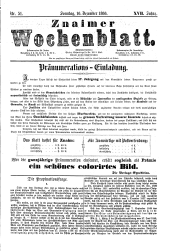 Znaimer Wochenblatt