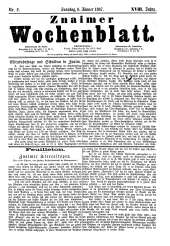 Znaimer Wochenblatt