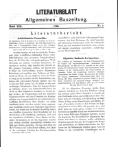 Übersicht: Literaturblatt