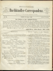 Oesterreichische Buchhändler-Correspondenz