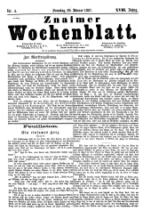 Znaimer Wochenblatt