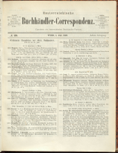 Oesterreichische Buchhändler-Correspondenz