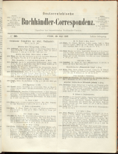 Oesterreichische Buchhändler-Correspondenz