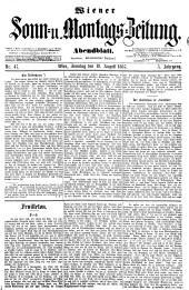 Wiener Sonn- und Montags-Zeitung