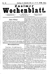 Znaimer Wochenblatt