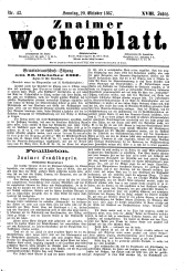 Znaimer Wochenblatt