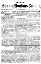 Wiener Sonn- und Montags-Zeitung