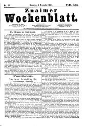 Znaimer Wochenblatt