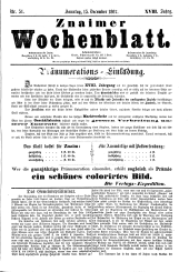 Znaimer Wochenblatt