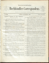 Oesterreichische Buchhändler-Correspondenz