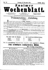 Znaimer Wochenblatt