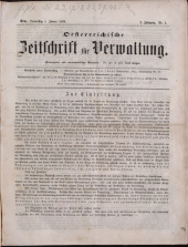 Österreichische Zeitschrift für Verwaltung