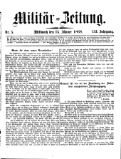 Militär-Zeitung