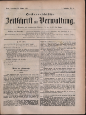 Österreichische Zeitschrift für Verwaltung