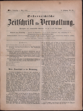 Österreichische Zeitschrift für Verwaltung