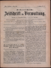 Österreichische Zeitschrift für Verwaltung