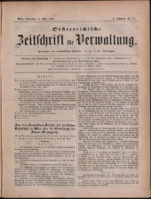 Österreichische Zeitschrift für Verwaltung