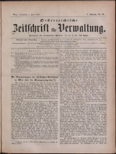 Österreichische Zeitschrift für Verwaltung