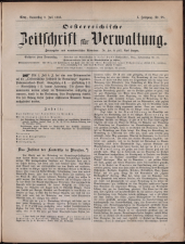 Österreichische Zeitschrift für Verwaltung