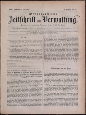 Österreichische Zeitschrift für Verwaltung