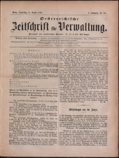 Österreichische Zeitschrift für Verwaltung