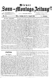 Wiener Sonn- und Montags-Zeitung