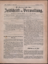 Österreichische Zeitschrift für Verwaltung