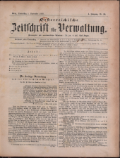 Österreichische Zeitschrift für Verwaltung